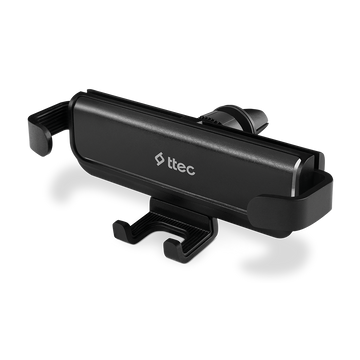 ttec EasyGrip In-Car Mobile Phone Vent Holder, Secure Grip Aluminium Sleek Single handed - BRAND PROMOTION!